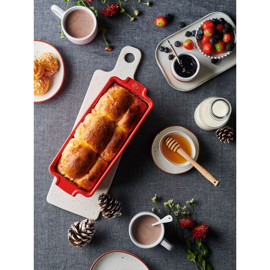 Moule à cake rouge 31 cm - Visuel 1